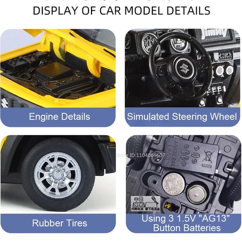 Suzuki jimny alloy car - alloy,