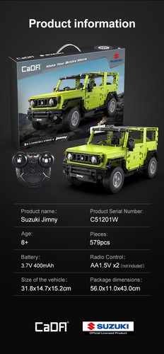 Cada suzuki jimny 579 - cada,